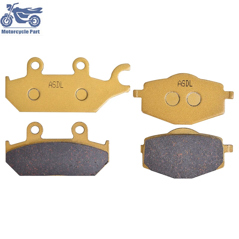 Carbon Ceramic Motorcycle Brake Rotor - Conjunto de Pastilhas de Freio Dianteiras