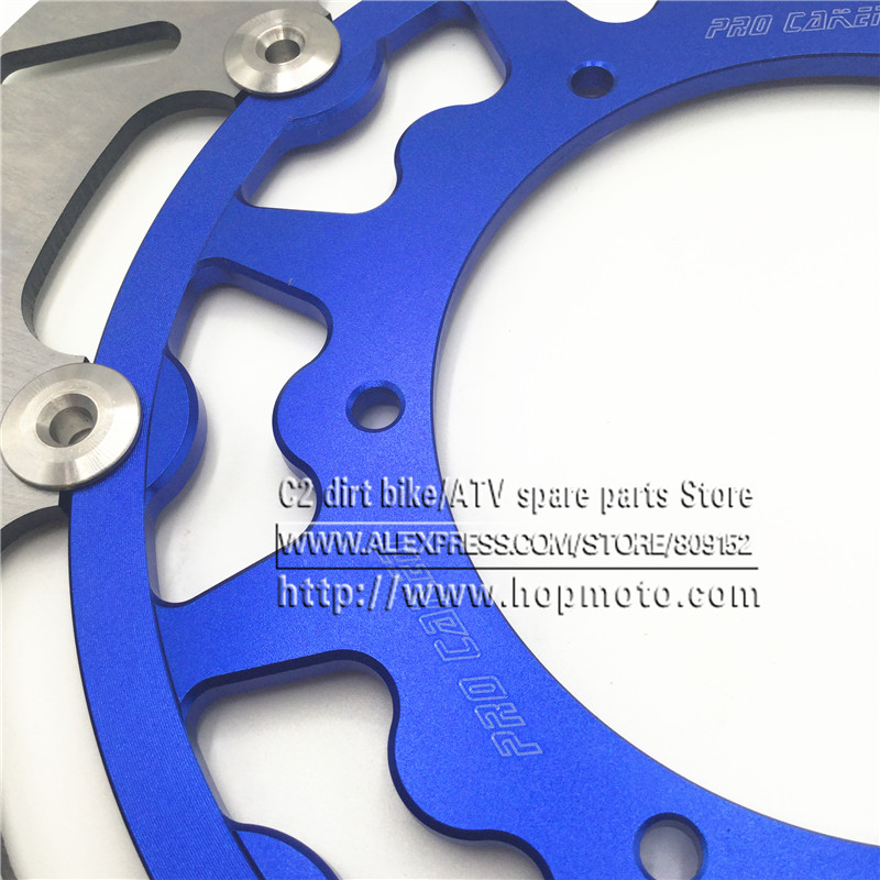 Oversize dianteiro flutuante d - Floating Brake Disc 320Mm Supermoto avaliação e preço