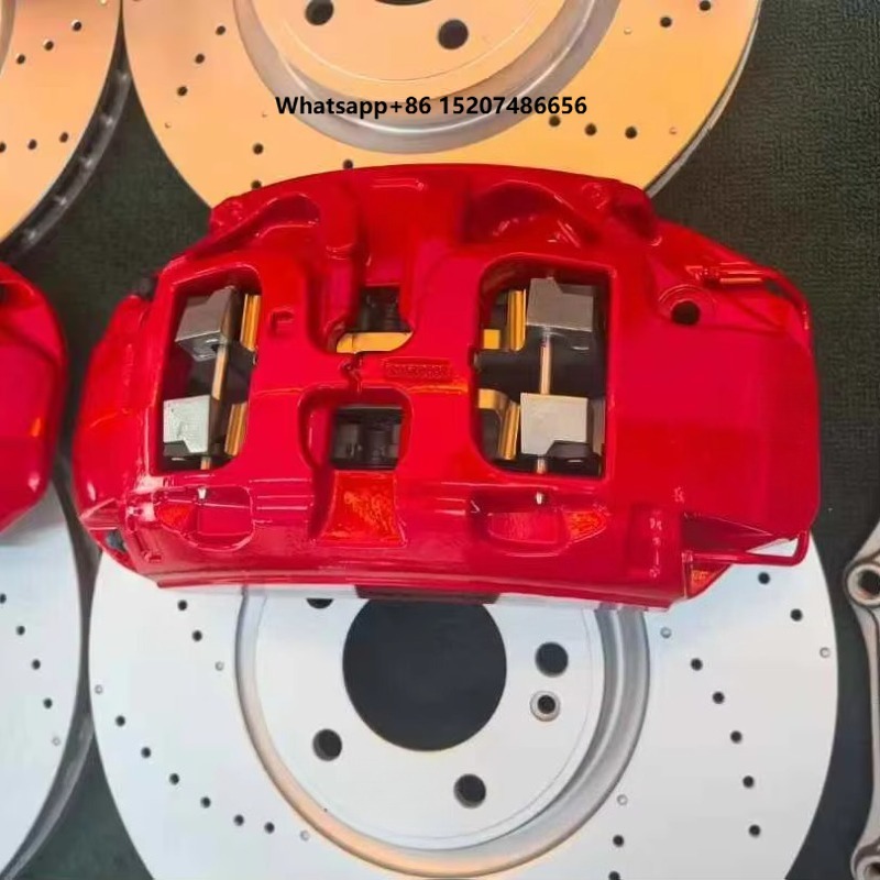 Novo conjunto de pinças de fre - Forged Front Brake Caliper 4 Piston avaliação e preço